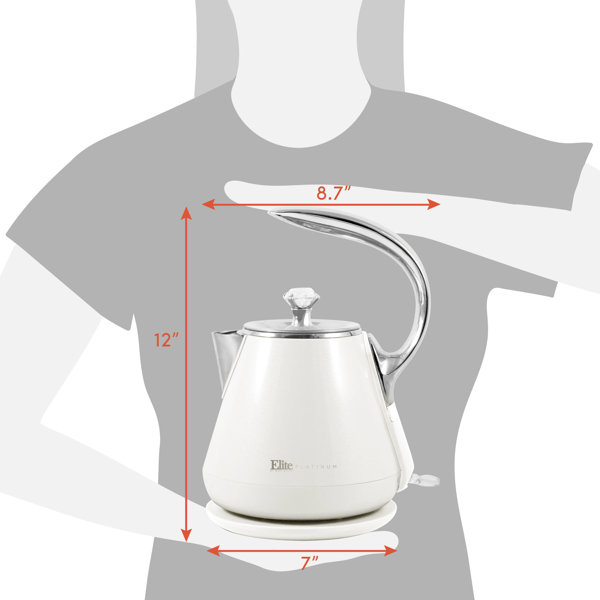 Elite platinum electric kettle sale